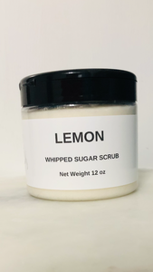 Lemon Whipped Sugar Scrub